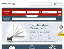 Tablet Screenshot of ladebordwand-ersatzteile.com